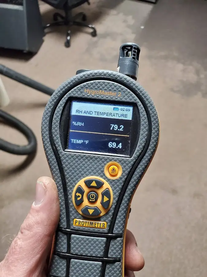 Moisture meter humidity assessment for Fire & Smoke Damage Restoration in Grosse Pointe Woods